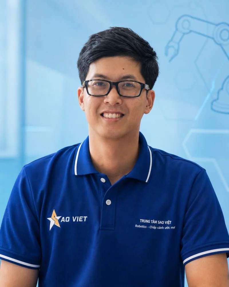 Giảng viên STEM STEAM tại Sao Việt Robotics