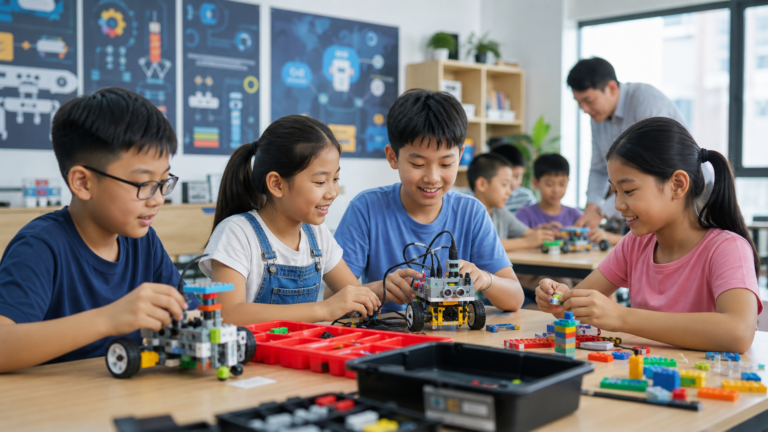 Trẻ Mấy Tuổi Nên Học Robotics? Lộ Trình Theo Độ Tuổi Từ 6-13 Tuổi